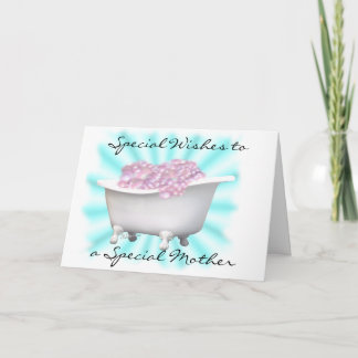Bubbles for Mom-customize Card
