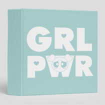 Bubbles: Girl Power 3 Ring Binder