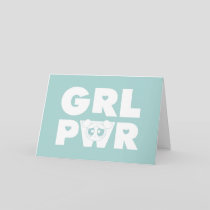 Bubbles: Girl Power Card