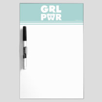 Bubbles: Girl Power Dry Erase Board
