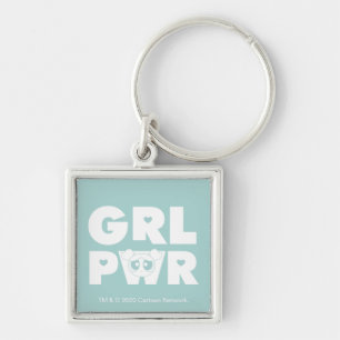 Bubbles: Girl Power Keychain