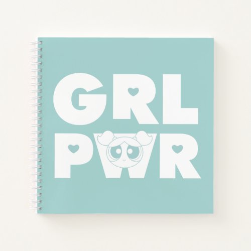Bubbles Girl Power Notebook