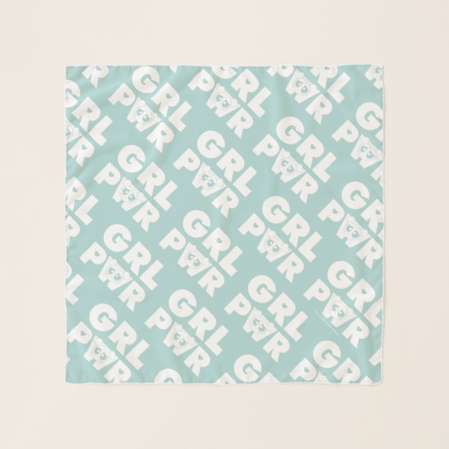 Bubbles: Girl Power Scarf (Front)