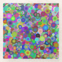 Bubbles Glass Coaster