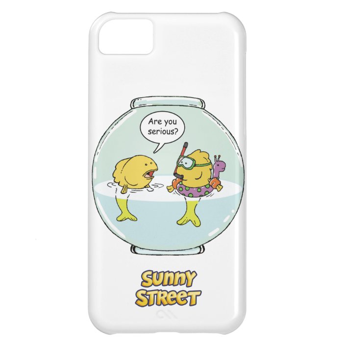 Bubbles Goes Swimming Cover For iPhone 5C