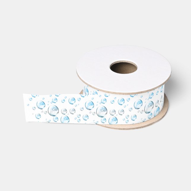 Bubbles Grosgrain Ribbon (Spool)