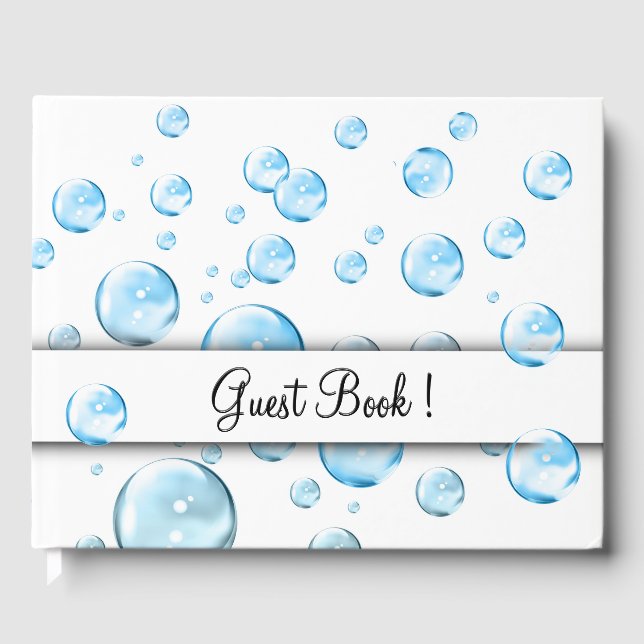 Bubbles Guest Book (Front)