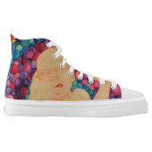 Bubbles High-Top Sneakers (Left Shoe Inside)
