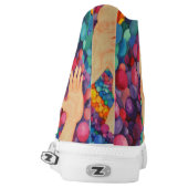 Bubbles High-Top Sneakers (Left Shoe Back)