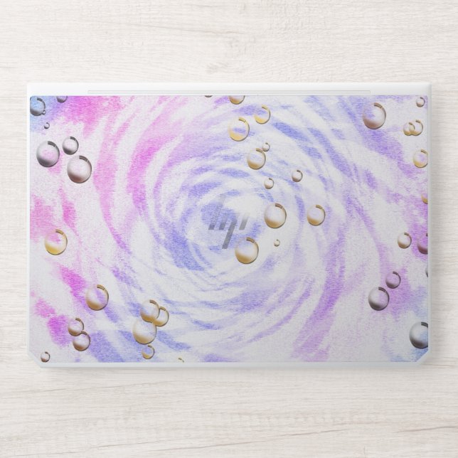 Bubbles HP Laptop Skin (Front)
