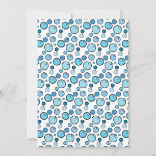 Bubbles Invitation