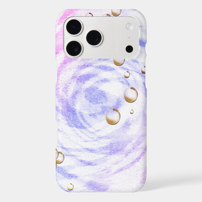 Bubbles Iphone Case (Back)