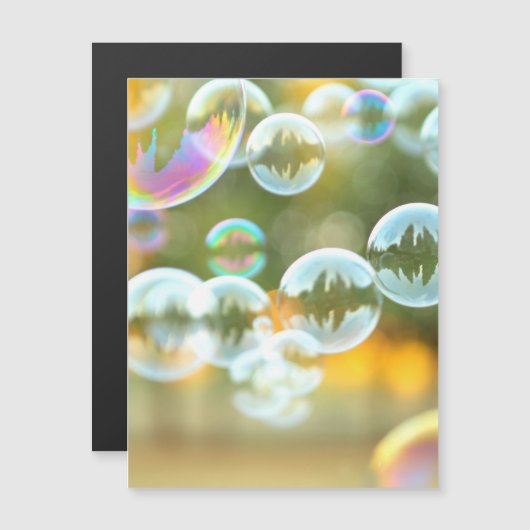 Bubbles magnetic card (Front/Back)