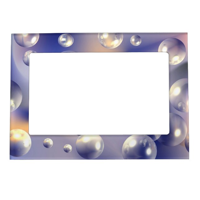 Bubbles Magnetic Picture Frame (Front)
