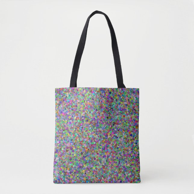 Bubbles Medium Tote Bag (Front)