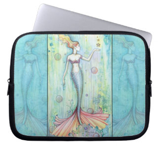 Bubbles Mermaid Laptop Sleeve Protector