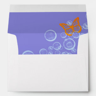 Bubbles n Butterflies Envelope