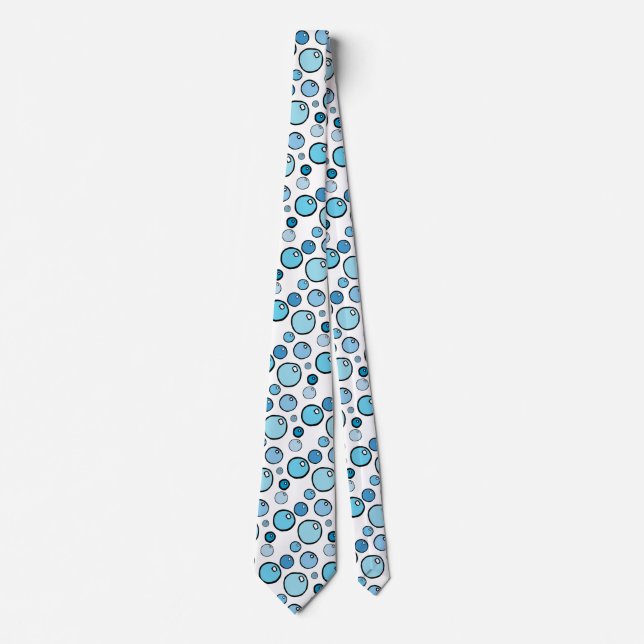 Bubbles Neck Tie (Front)