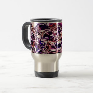 Bubbles of color glass or precious stones? travel mug