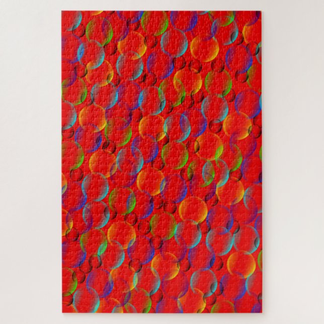 Bubbles of Color Jigsaw Puzzle (Vertical)