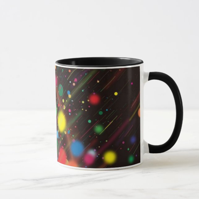 Bubbles of colors - mug (Right)
