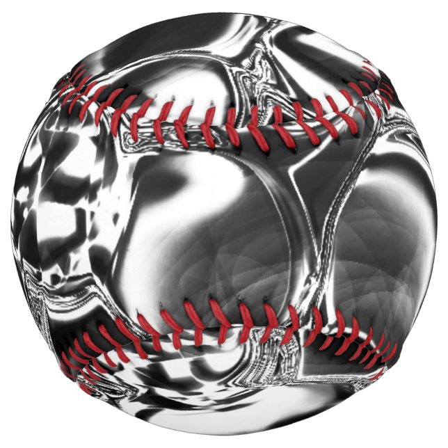 Bubbles of glass or of metallic darkest? softball (Front)