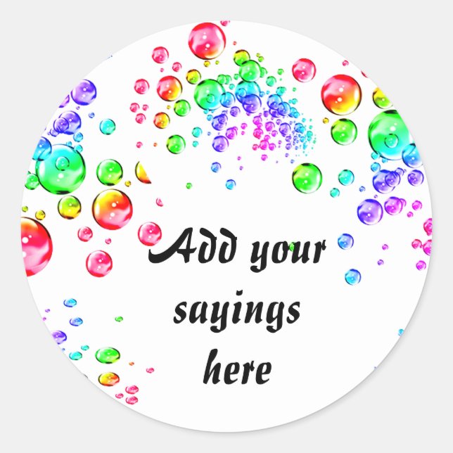 Bubbles of Joy_ Sticker (Front)