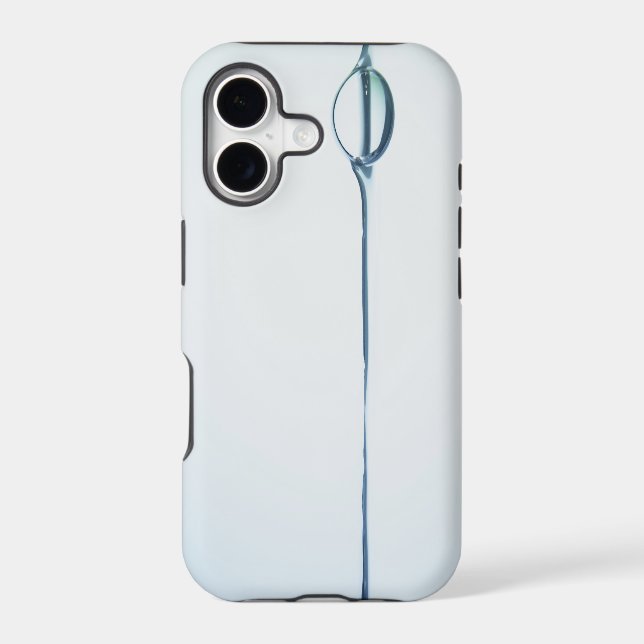 Bubbles on Water Surface Iphone Case (Back)