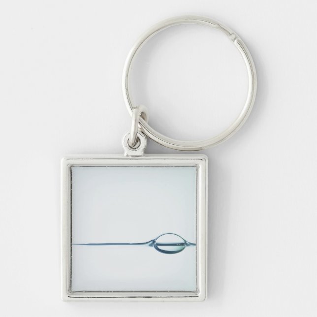 Bubbles on Water Surface Keychain (Front)