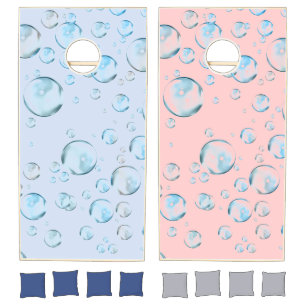 Bubbles Set Pink Board and Blue Regulation