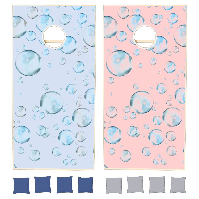 Bubbles Set Pink Board and Blue Regulation (Set)