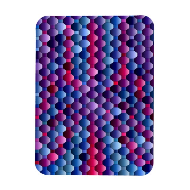 Bubbles&Squares... Magnet (Vertical)