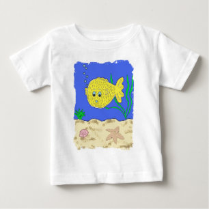 Bubbles the Blowfish Baby T-Shirt