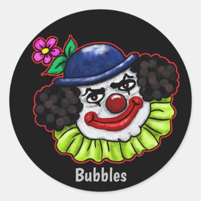 Bubbles the Creepy Clown