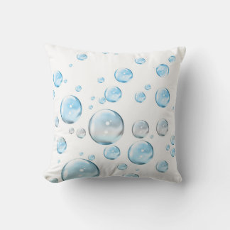 Bubbles Throw Pillow