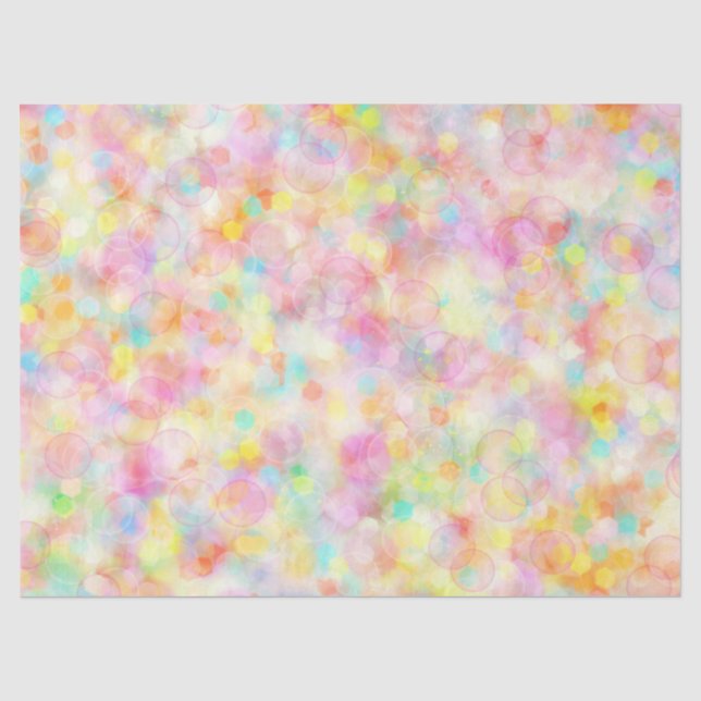 Bubbles Tissue or Decoupage Paper (Front)