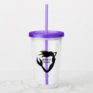 Bubbles Travel Acrylic Tumbler