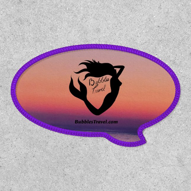 bubbles travel patch (Front)