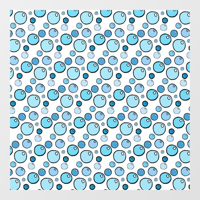 Bubbles Wall Decal (Front)