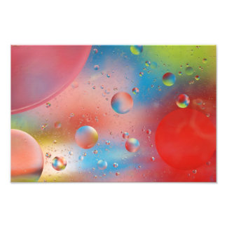 Bubbles Water Abstract Print