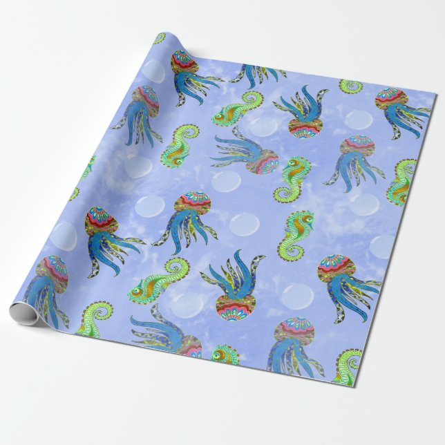 Bubbles Wrapping Paper (Unrolled)