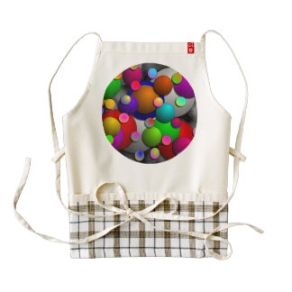 Bubbles Zazzle HEART Apron
