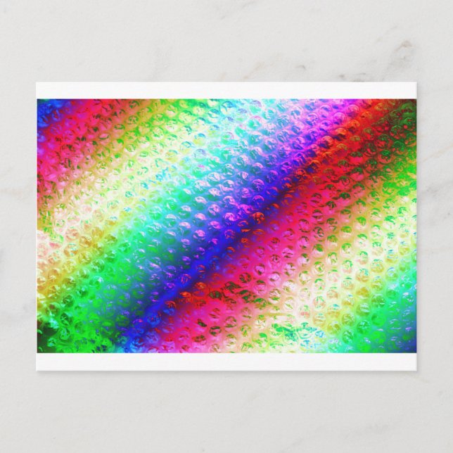 Bubblewrap psychadelia postcard (Front)