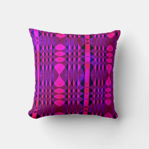 Bubblin' outer space... throw pillow
