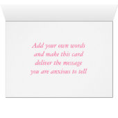 Bubblin' Over to tell-customize Cards (Inside Horizontal (Bottom))