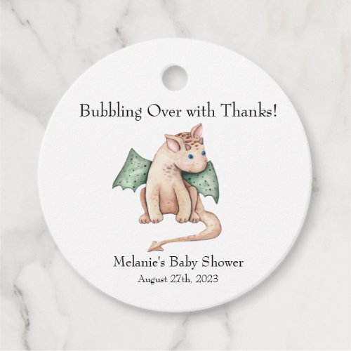 Bubbling Over with Thanks Soap Favor Tags