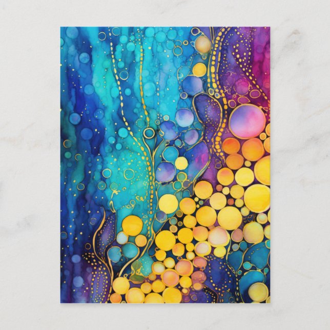 Bubbling Spectrum Postcard (Front)