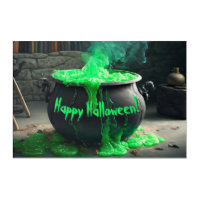 Bubbling Witch's Cauldron Halloween