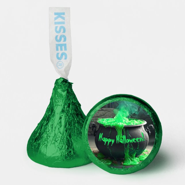 Bubbling Witch's Cauldron Halloween Hershey®'s Kisses® (Front)