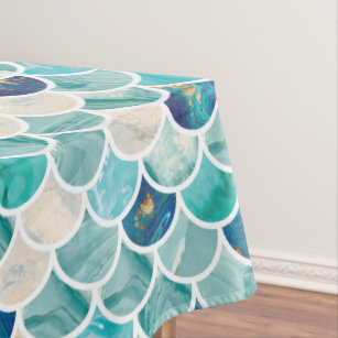 Mermaid Scales Tablecloths